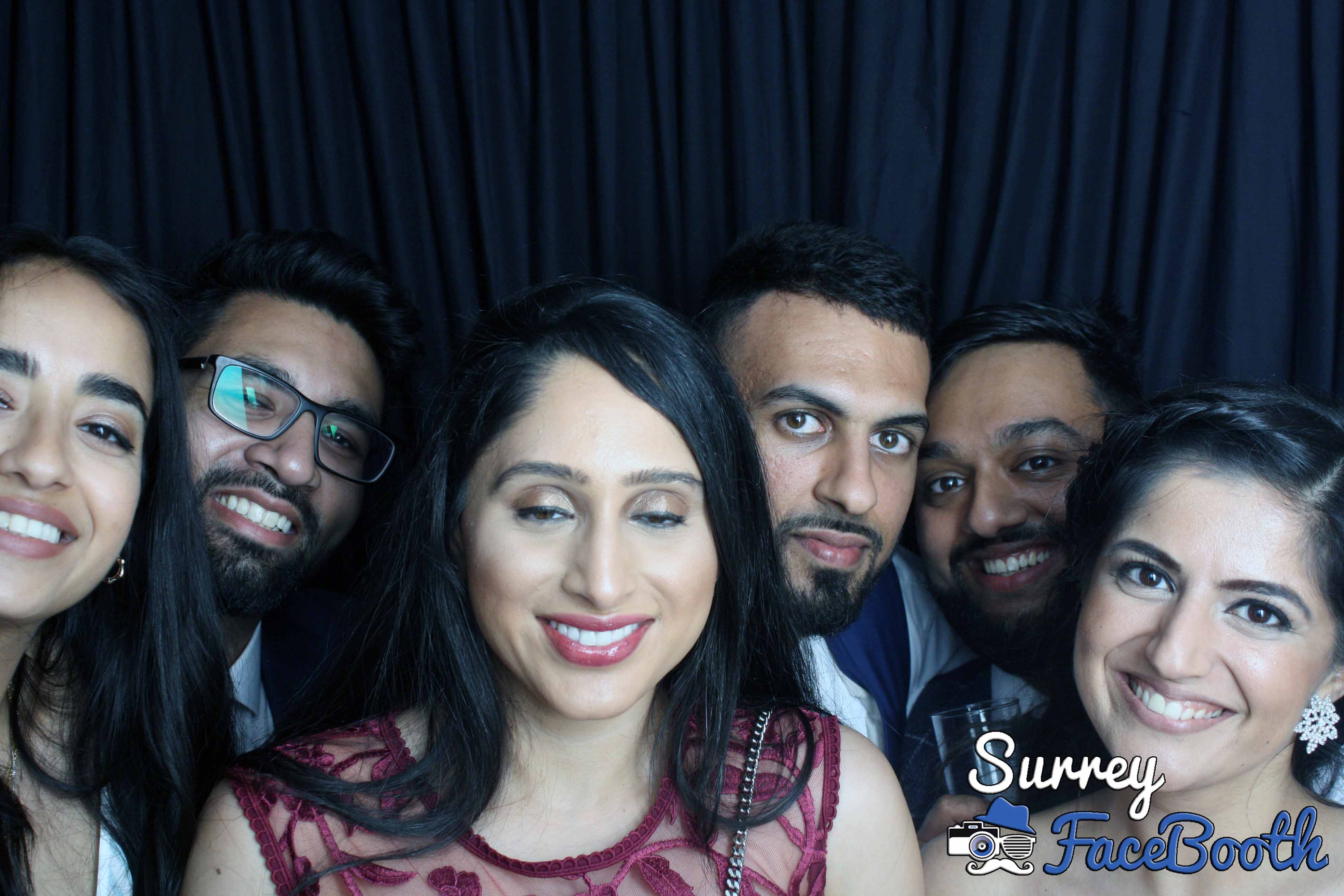 Lisa and Nish's Wedding | View more photos from the event at galleries.surreyfacebooth.co.uk/u/Surrey-FaceBooth/Lisa-and-Nishs-Wedding